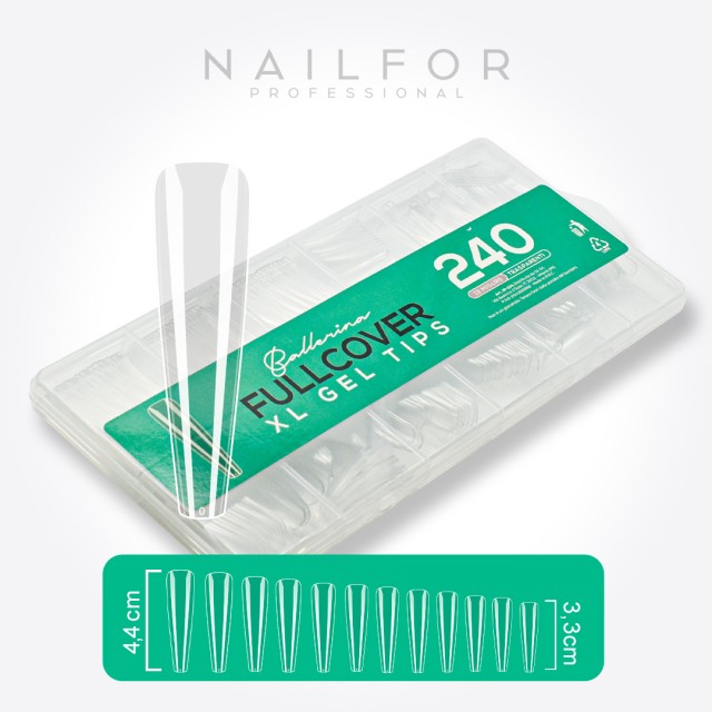 Tips Gel Fullcover Xl EN Gel BALLERINA