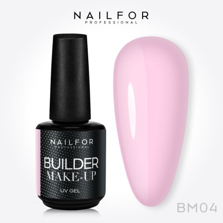 Nail Gel Reconstruction Gel Builder Make-up BM04 Pinky Nailfor €11.99