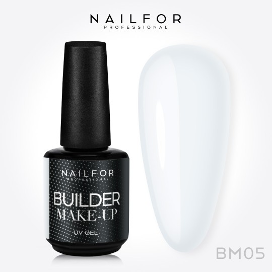Nail Gel Reconstruction Gel Builder Make-up BM05 Transparent Nailfor €11.99