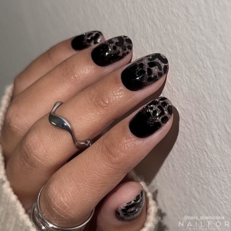 vernis à ongles gel couleur, nail art , nails Gel my art - 01 BLACK BLACK | Nailfor 7,49 €