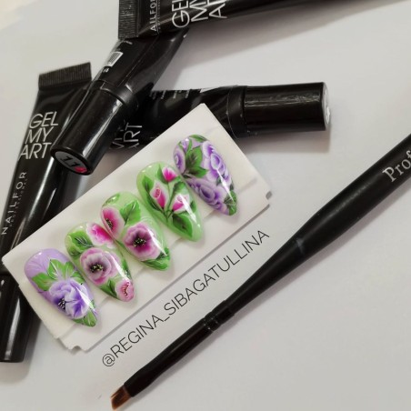 vernis à ongles gel couleur, nail art , nails Gel my art - 06 Metal Violet VIOLA | Nailfor 7,49 €