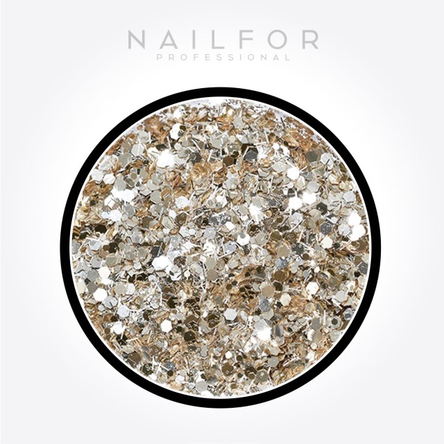 decorazione nail art ricostruzione unghie GLITTER B0217 Nailfor 1,99 €