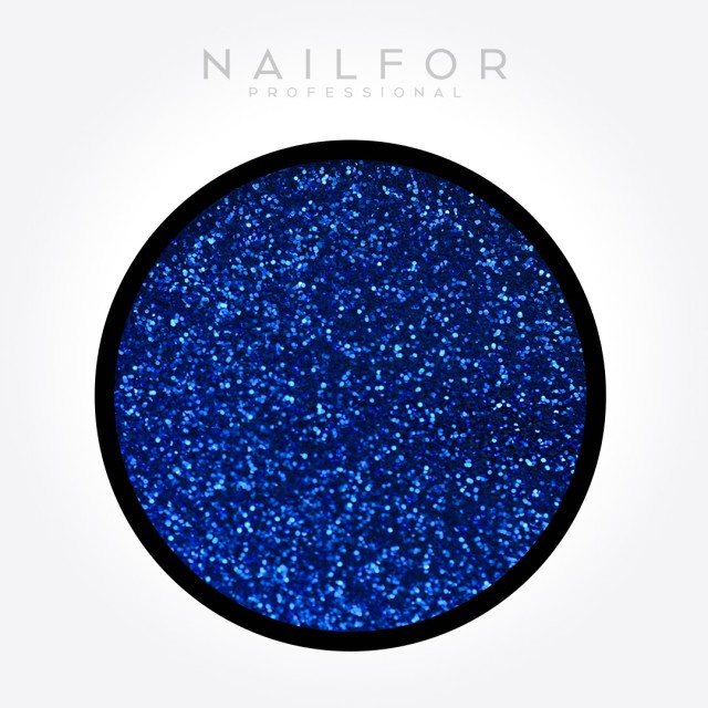 decorazione nail art ricostruzione unghie Glitter Blu Eletric B0705 Nailfor 2,49 €