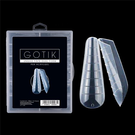nail accessories, nails nail art high quality GOTIK AcrylGel Dual Tips ( Dual System FORMS) – 120PCS Nailfor €7.99 Nailfor
