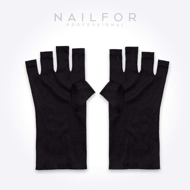 100 GUANTES DESECHABLES DE NITRILO-NEGRO S