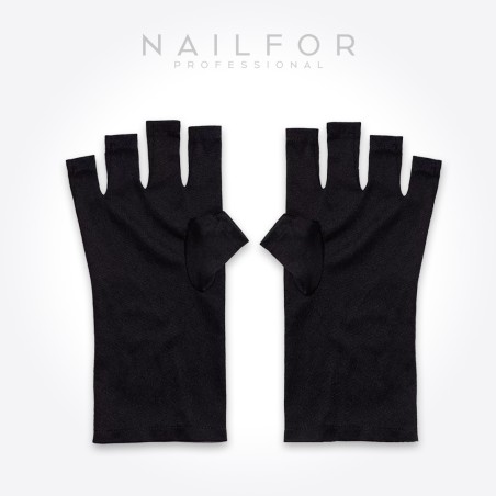 nail accessories, nails nail art high quality ANTI- Uv GLOVES BLACK 2PCS Nailfor €6.99 Nailfor