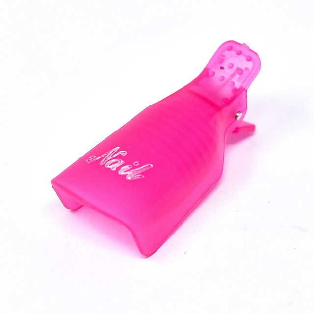 KIT DE 10 CLIPS DE EXTRACCIÓN DE GEL DE COLOR ROSA