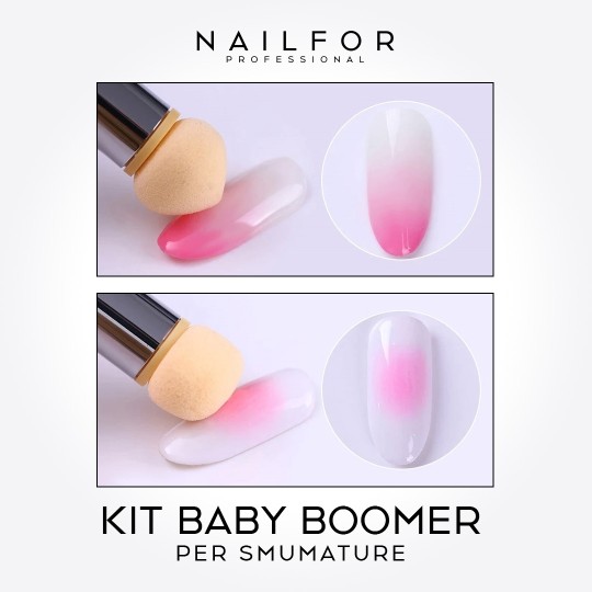KIT BABY BOOMER - CEPILLO para las decoraciones BLANCO 2