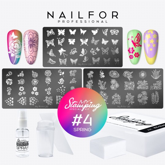 KIT COMPLETO MY STAMPING - 04 SPRING