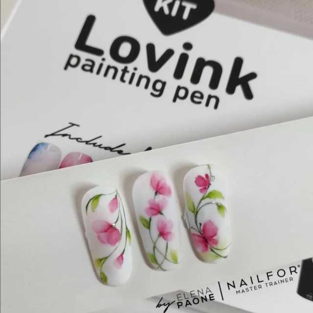 Kit de reconstrucción de uñas con decoración de nail art Lovink 6 Painting pen Nailfor 24,99 €
