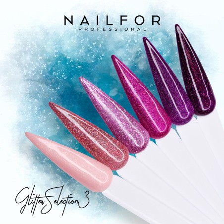 Semi-permanent Kit - Glitter Selection 3