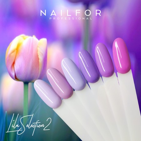 Semi-permanent Nail Kit - Lilac Selection 2