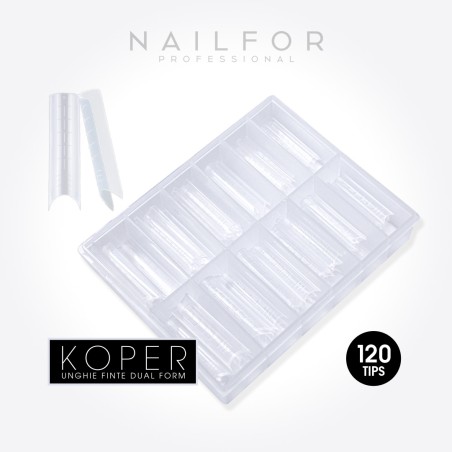 Gel per unghie ricostruzione KOPER ACRYLGEL DUAL TIPS (DUAL SYSTEM FORMS) - 120PZ Nailfor 7,49 € Gel per unghie ricostruzione KOPER ACRYLGEL DUAL TIPS (DUAL SYSTEM FORMS) - 120PZ Nailfor 7,49 €