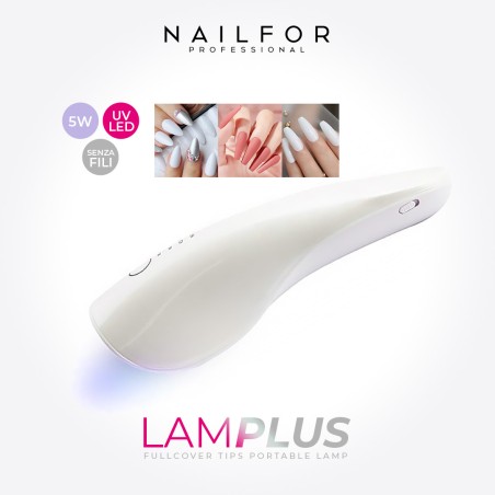 Matériel de reconstruction des ongles : Lamplus Mini LAMPE Uv Led PORTABLE Dolphin F2 - 5W pour tips fullcover 20,99 €