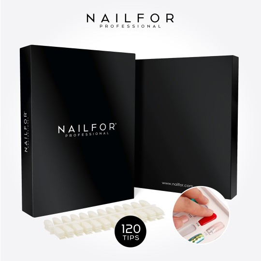 nail accessories, high quality nails nail art BLACK DISPLAY BOOK Nailfor - 120 Tips INCLUDED Nailfor €14.99 Nailfor