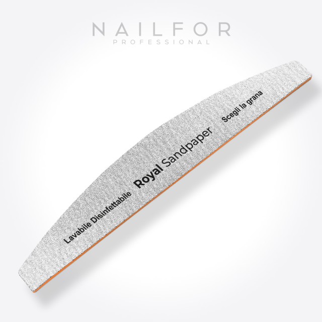 accessori per unghie, nails nail art alta qualità LIMA ROYAL BOOMERANG LAVABILE - SINGLE PACK Nailfor 1,00 € Nailfor