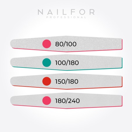 accessori per unghie, nails nail art alta qualità LIMA ROYAL ROMBO LAVABILE 1pz - SINGLE PACK Nailfor 0,99 € Nailfor