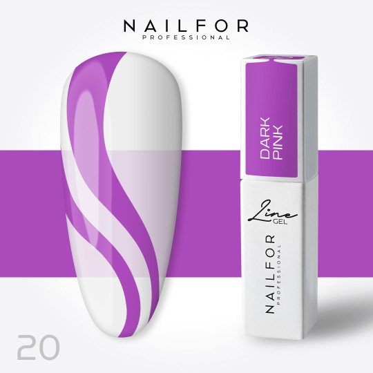 Line Gel Color - Dark Pink 20