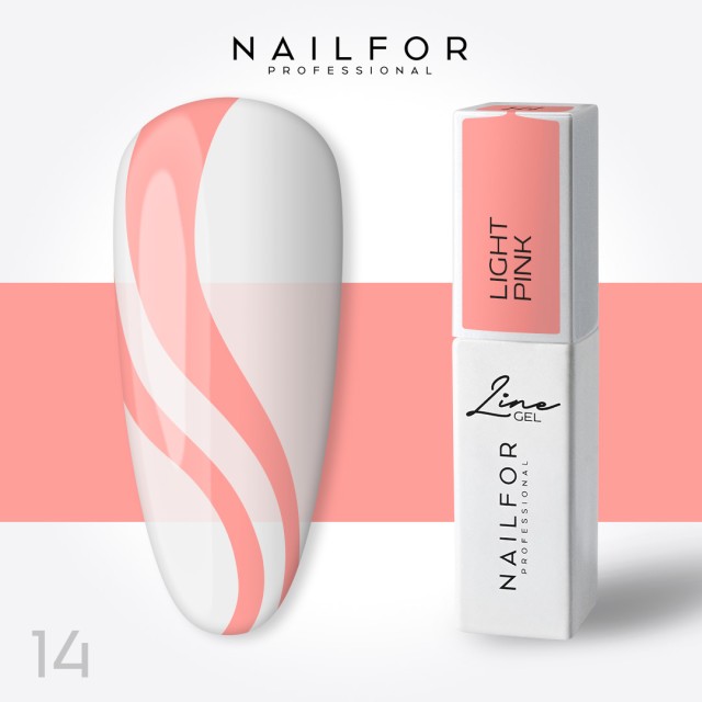 Line Gel Color - Light Pink 14