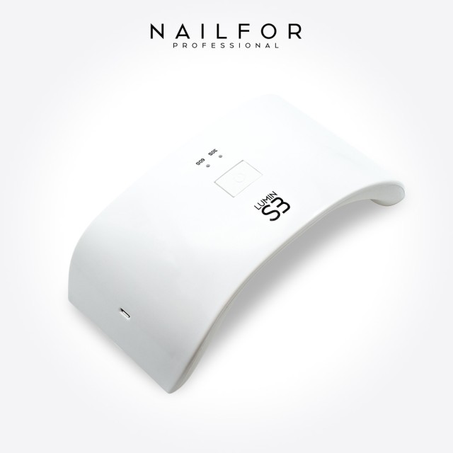 Equipo de reconstrucción de uñas: LÁMPARA Led Uv compacta Lumin S3 24W con Timer , sensor automático 14,99 €