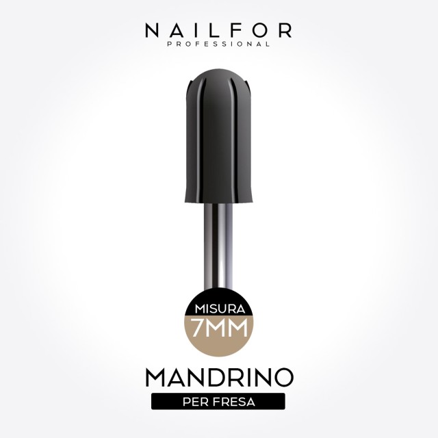accessori per unghie, nails nail art alta qualità Mandrino per fresa 7mm Nailfor 2,50 € Nailfor