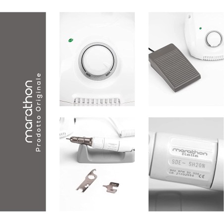 équipement de reconstruction des ongles : Marathon Champion III PERCEUSE À ONGLES PROFESSIONNELLE - 30 000 tr/min 179,99 €