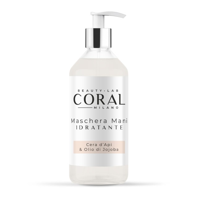 MASCHERA MANI CORAL Idratante con Cera d'Api -...