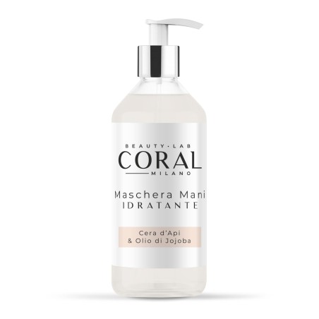 MASQUE Hydratante pour LES MAINS CORAIL la Cire d'Abeille-500ml