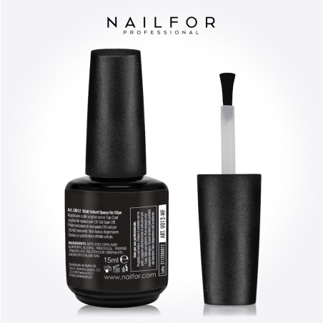 Gel per unghie ricostruzione MATT VELVET Top Coat Opaco Soft Touch 15ml Nailfor 11,99 € Gel per unghie ricostruzione MATT VELVET Top Coat Opaco Soft Touch 15ml Nailfor 11,99 €