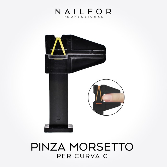 accessori per unghie, nails nail art alta qualità Morsetto pinza stringivalli per curva C Nailfor 1,50 € Nailfor