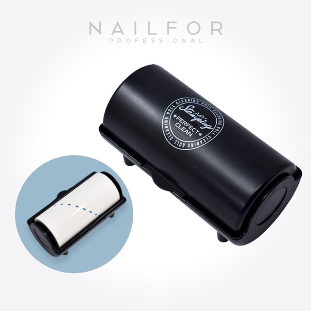 Decoración nail art , reconstrucción de uñas, My stamping Perfect Clean - Rodillo limpiador de sellos, Nailfor NEGRO por 9,99 €