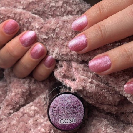 Semipermanente smalto colore per unghie: NEW CAT EYE 5D 30 Pink Nailfor 12,99 €