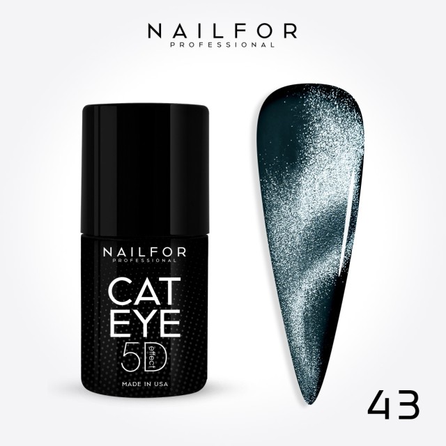 Semipermanente smalto colore per unghie: NEW CAT EYE 5D 43 Angel Nailfor 11,99 €