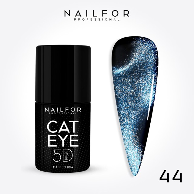 Semipermanente smalto colore per unghie: NEW CAT EYE 5D 44 Night Nailfor 11,99 €