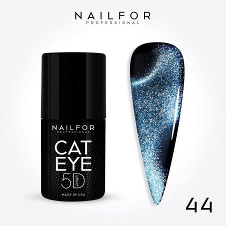 Esmalte de uñas semipermanente color: New Cat eye 5d 44 Night Nailfor por 11,99 €