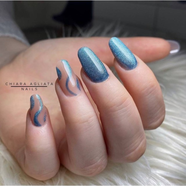 Esmalte de uñas semipermanente color: New Cat eye 5d 44 Night Nailfor por 11,99 €