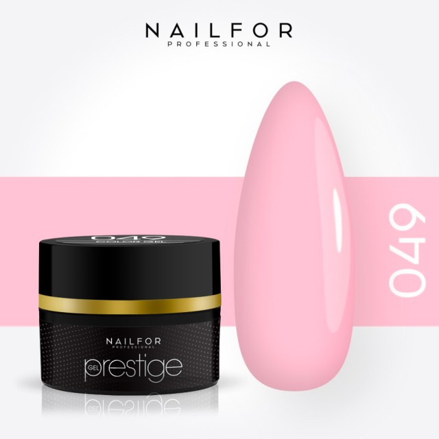 colore gel per unghie, nail art, nails NEW PRESTIGE COLOR GEL 049-PC | Nailfor 2,99 €