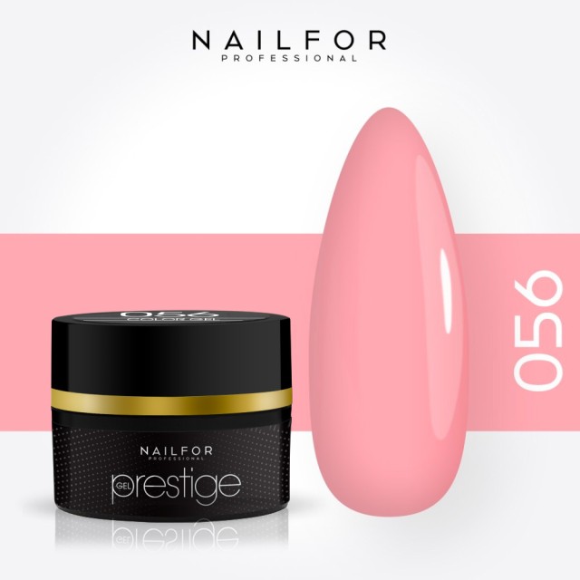 colore gel per unghie, nail art, nails NEW PRESTIGE COLOR GEL 056-PC semicoprente | Nailfor 4,19 €