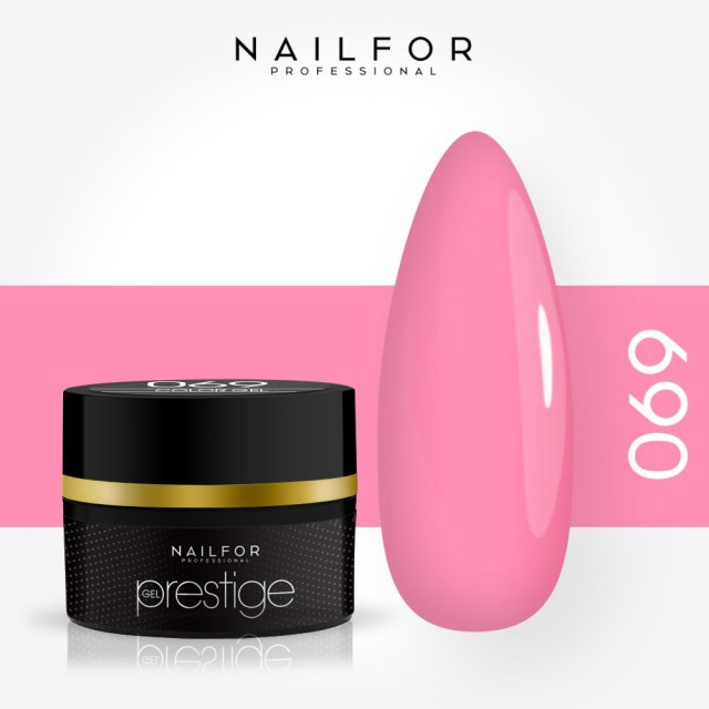colore gel per unghie, nail art, nails NEW PRESTIGE COLOR GEL 069-PC | Nailfor 2,99 €