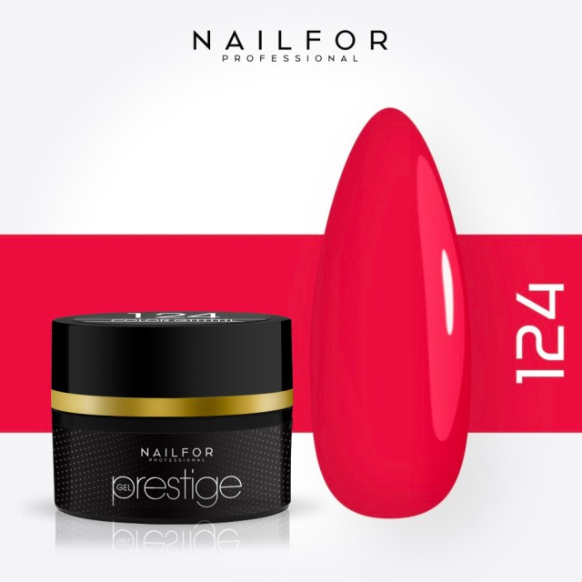 colore gel per unghie, nail art, nails NEW PRESTIGE COLOR GEL 124-PC | Nailfor 2,99 €
