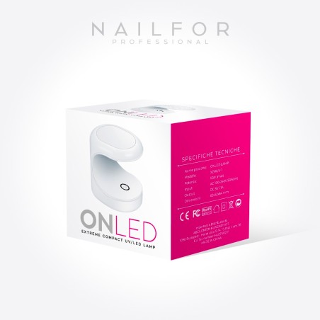 Equipo de reconstrucción de uñas: LÁMPARA Onled Mini Uv Led Super COMPACTA 16W - White 8,99 €