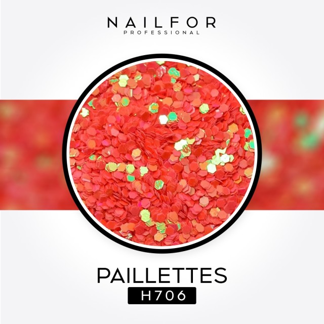 Paillettes Coral Shine - H706