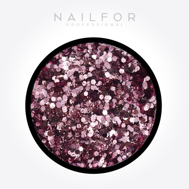 decorazione nail art ricostruzione unghie Paillettes Violet H091 Nailfor 2,49 €