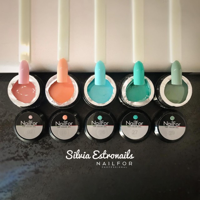 colore gel per unghie, nail art, nails Painting Gel - TOP COLOR 02 | Nailfor 5,99 €