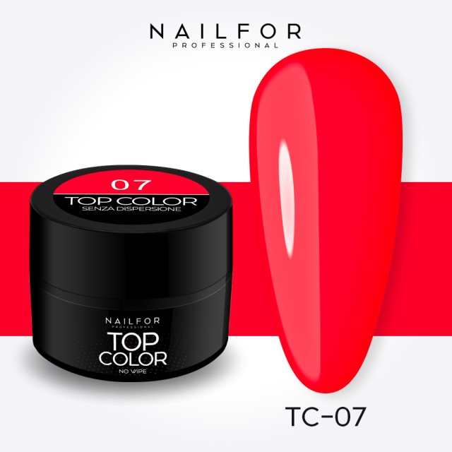 colore gel per unghie, nail art, nails Painting Gel - TOP COLOR 07 | Nailfor 6,99 €