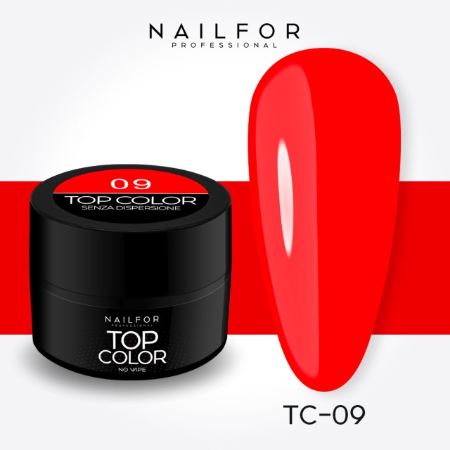 colore gel per unghie, nail art, nails Painting Gel - TOP COLOR 09 | Nailfor 6,99 €