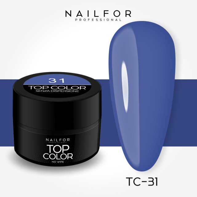 colore gel per unghie, nail art, nails Painting Gel - TOP COLOR 31 | Nailfor 6,99 €