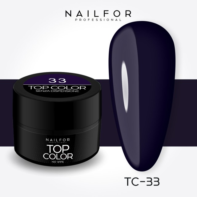 colore gel per unghie, nail art, nails Painting Gel - TOP COLOR 33 | Nailfor 6,99 €