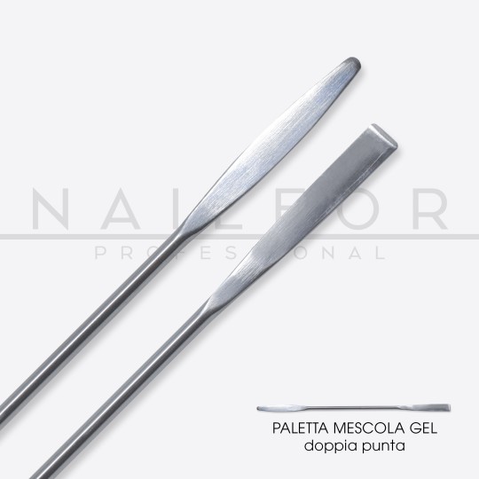 nail accessories, high quality nails nail art Gel Mixing Palette - Double Steel Tip Nailfor €3.90 Nailfor