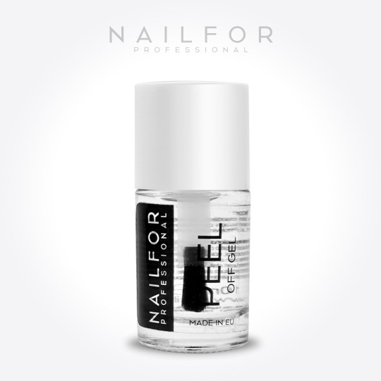Semi-permanent nail polish color: Peel off Gel Liquid - 10ML Nailfor €3.99